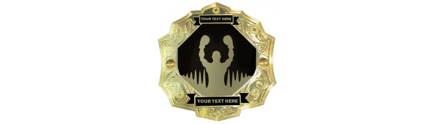 GOLD CHAMPIONSHIP BELT - SPORTWAVE BELT GOLD CHAMPIONSHIP BELT - SPORTWAVE BELT